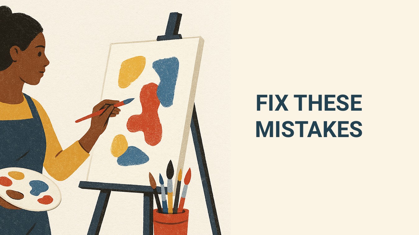 Top Mistakes Arts Organizations Make with Their Online Artist Portfolios (And How to Avoid Them)